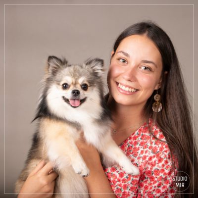 Photographe chien spitz dans le Val de Marne