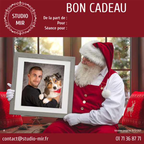 idée bon cadeau studio mir<br />
