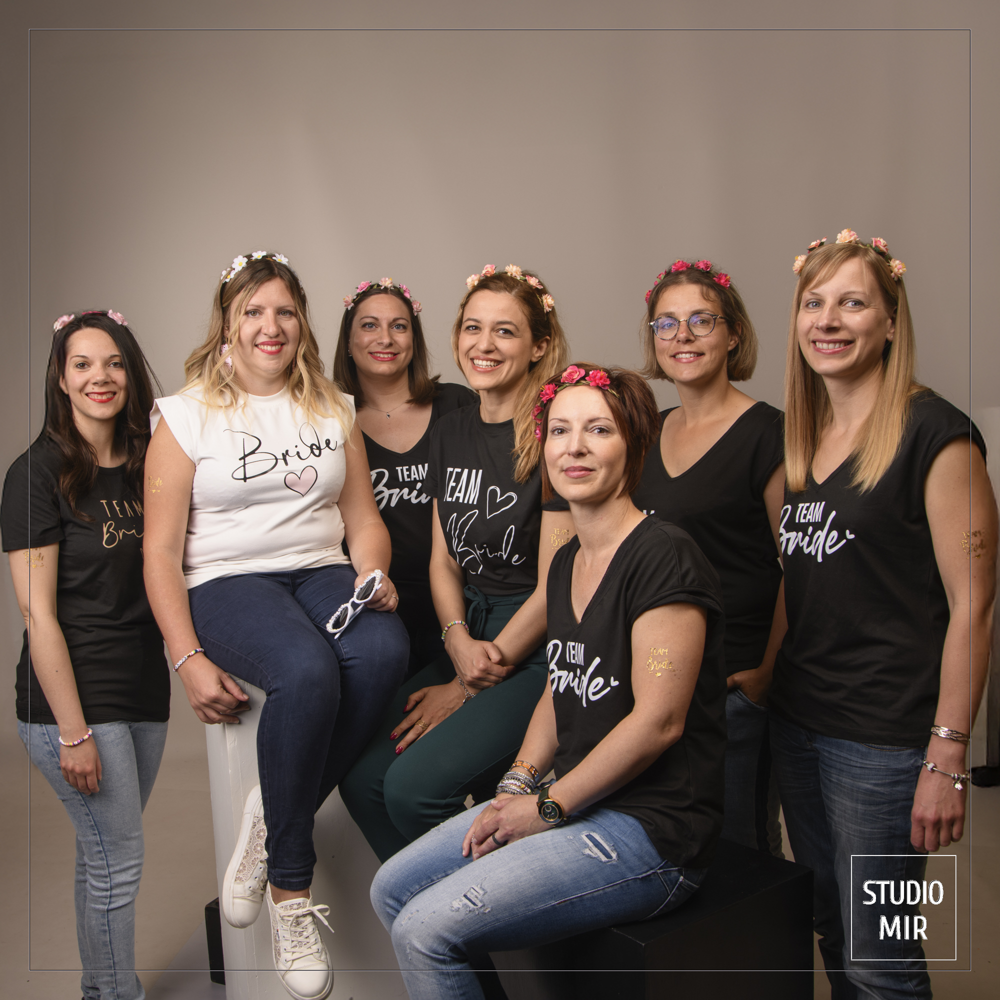 Séance photos EVJF entre copines proche de Paris