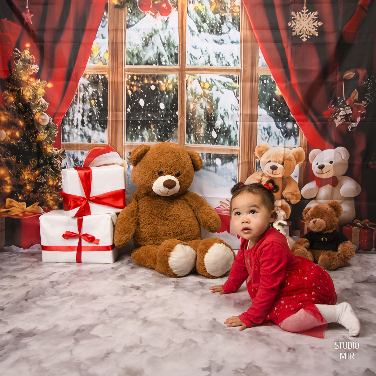 Séance noel, photographie Studio Mir