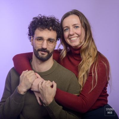 Shooting photos couple pour la St-Valentin