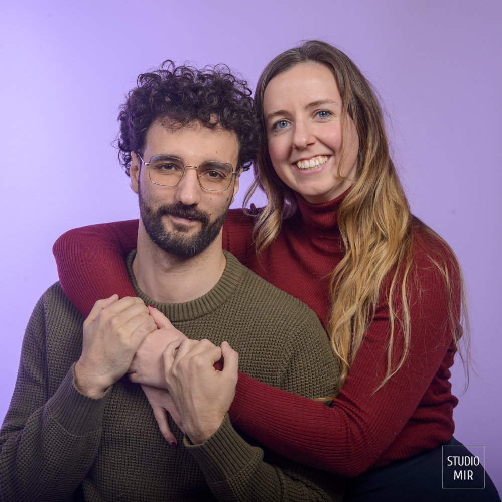 Shooting photos couple pour la St-Valentin