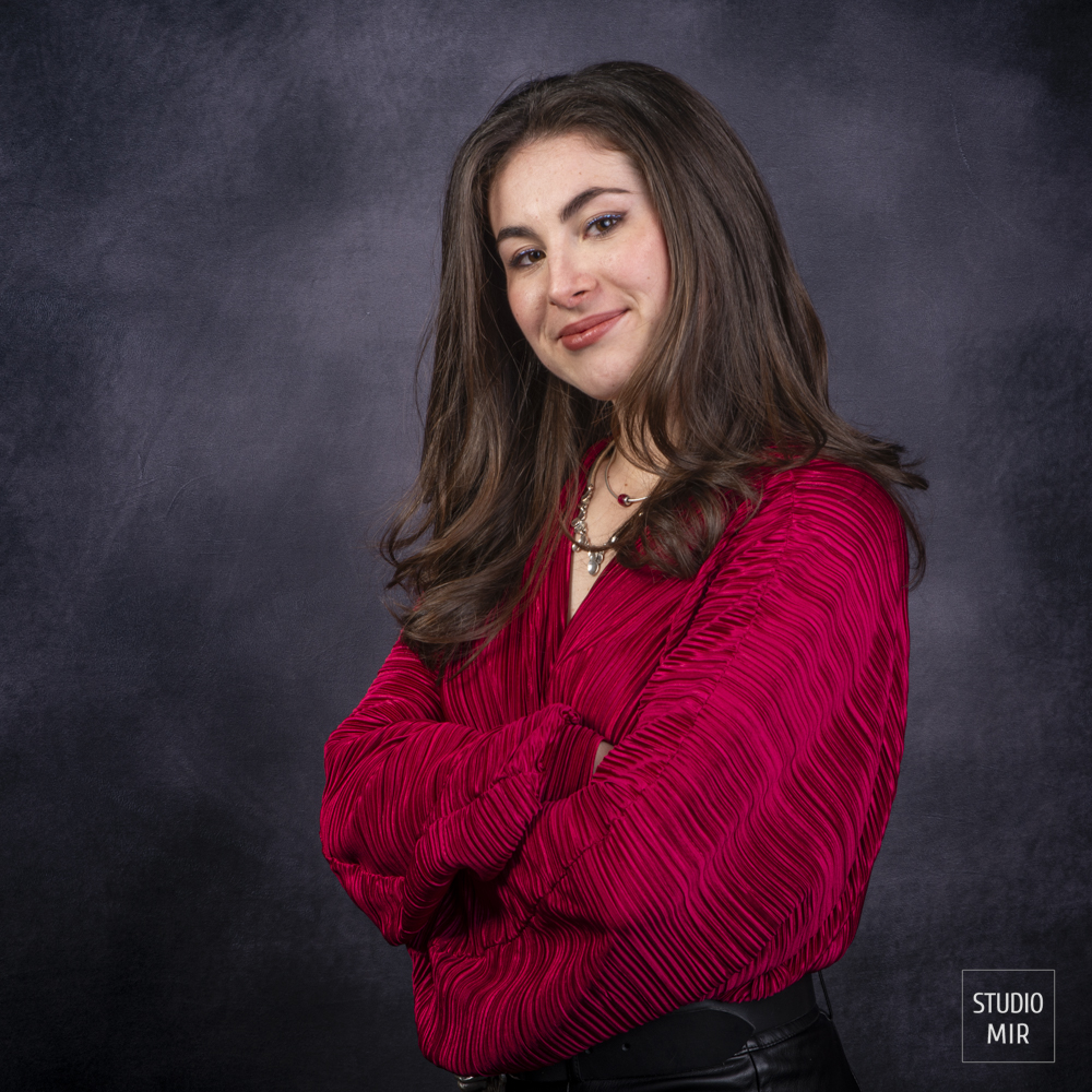 Portrait de femme au Studio Mir