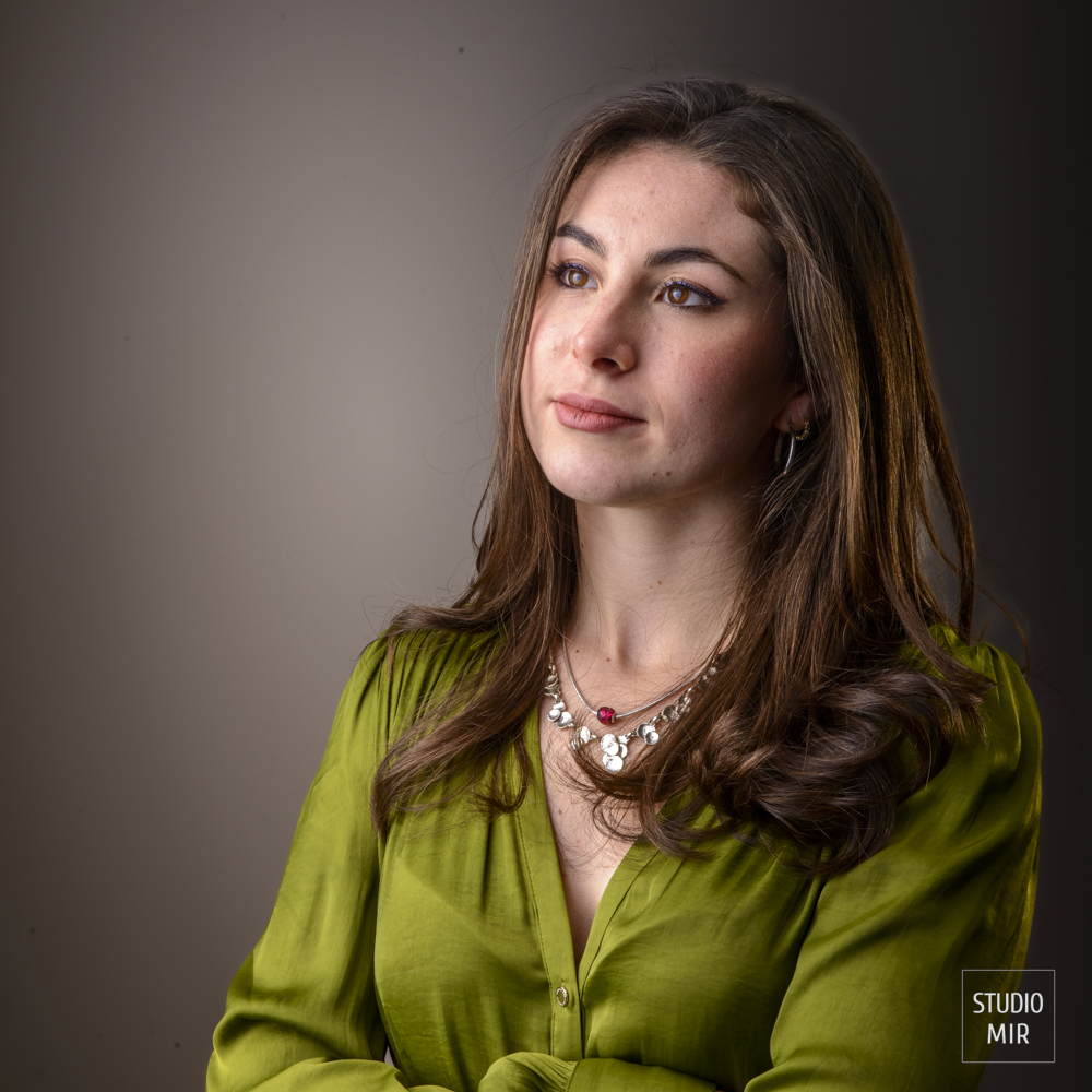 Portrait de femme au Studio Mir