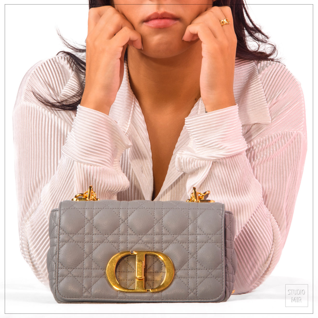 Sac Christian Dior, photographié au Studio Mir