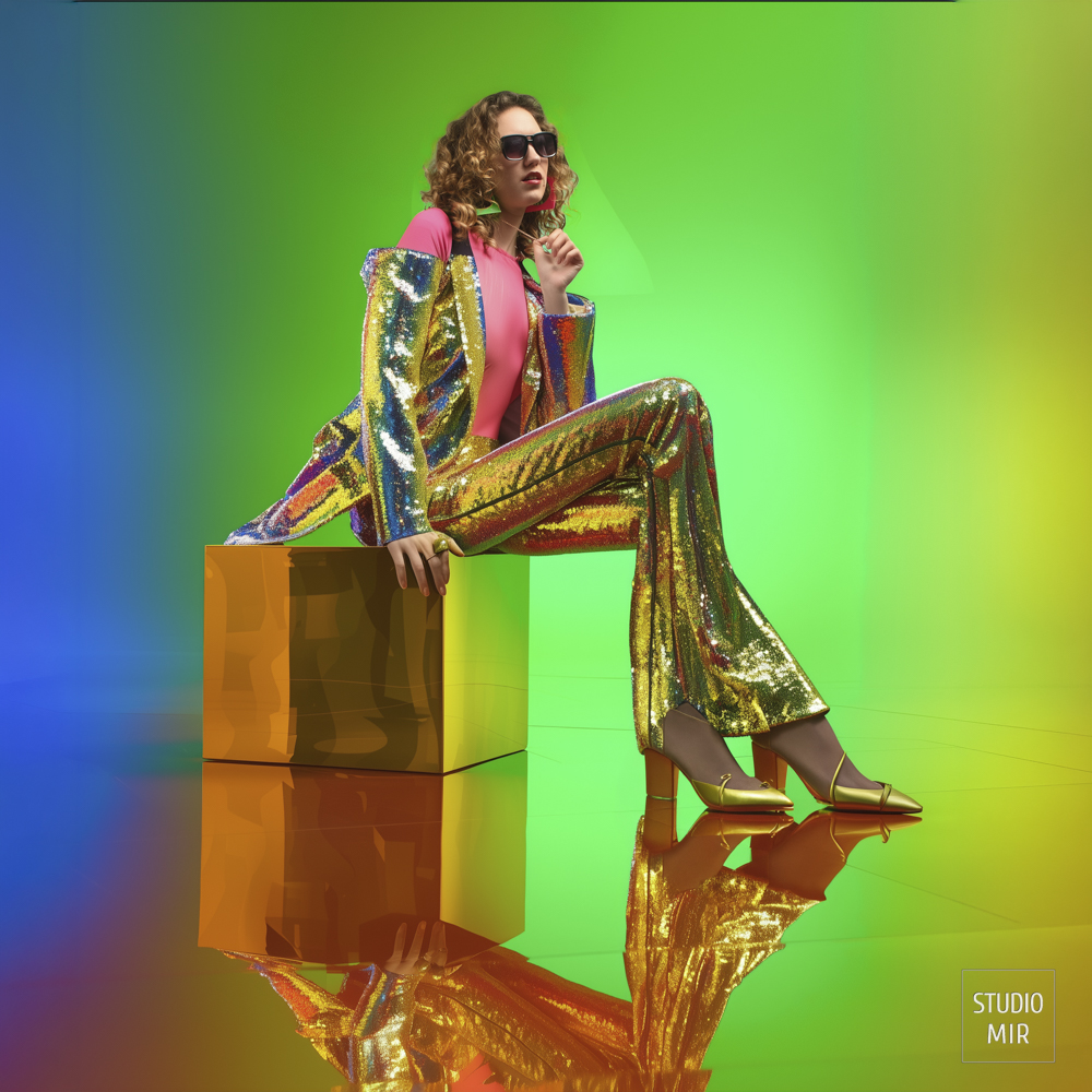 Séance photo shooting modele, disco