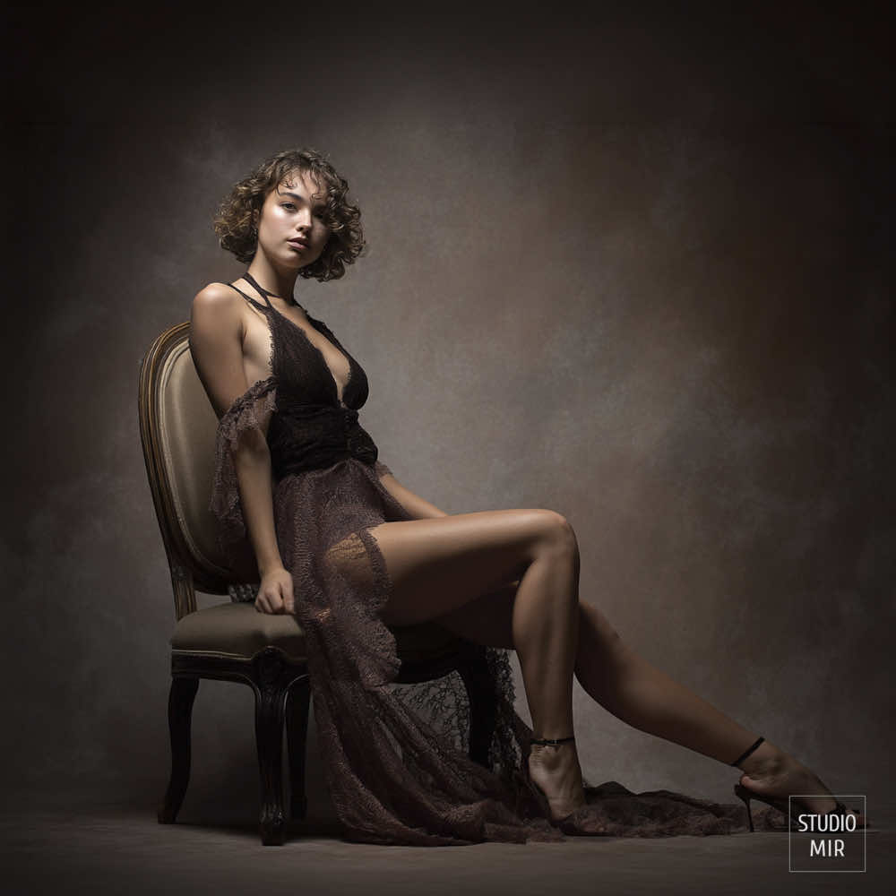 Séances boudoir ou Studio Mir