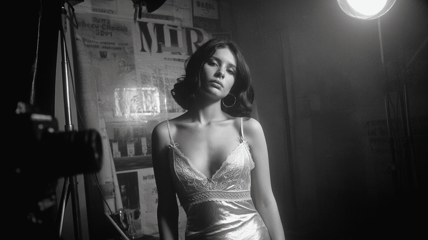 seance photo pin-up au studio Mir