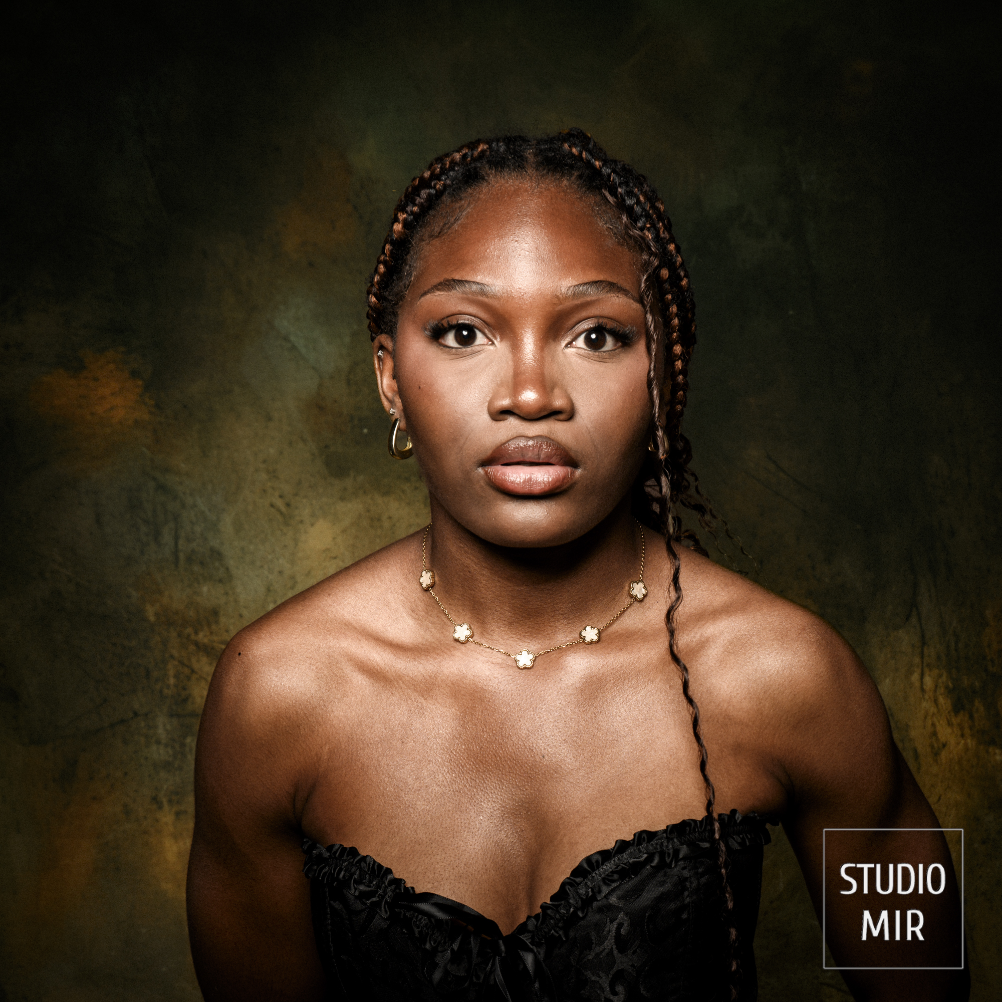 Shooting ambiance gothique en Studio
