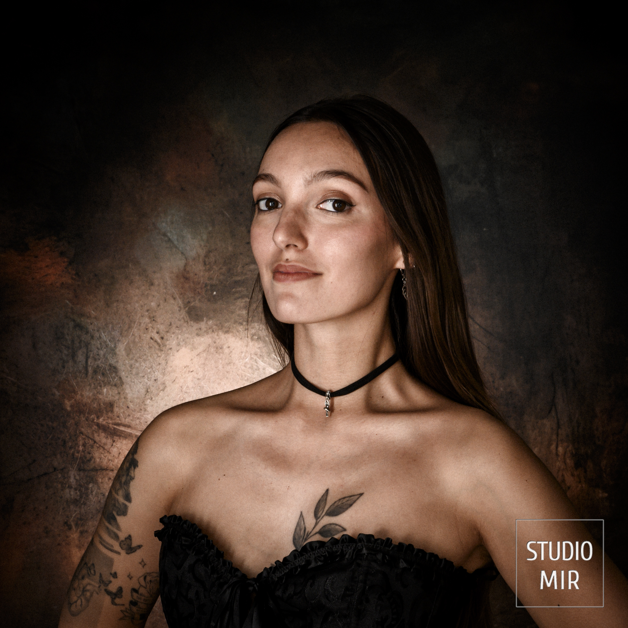 Shooting ambiance gothique en Studio