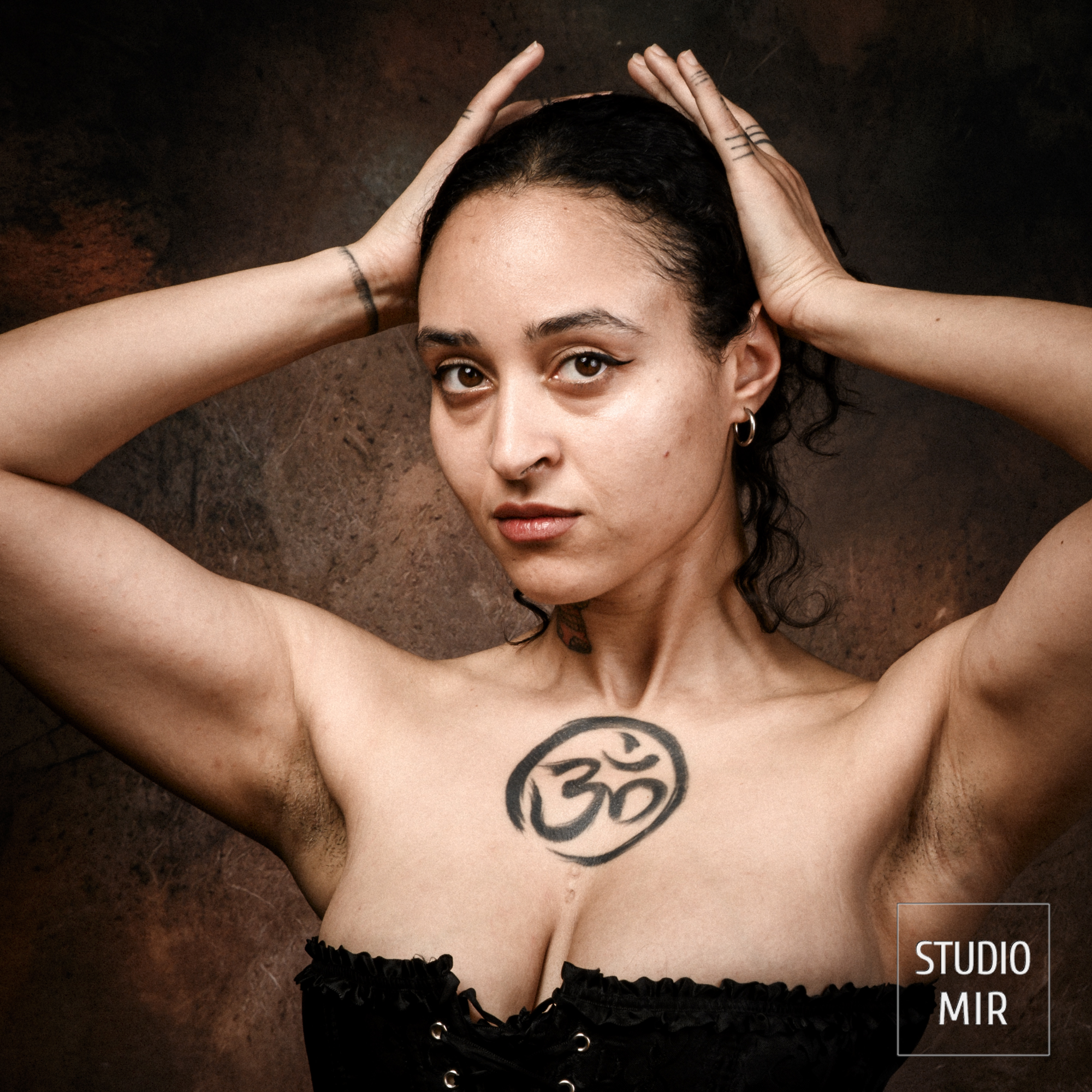 Shooting ambiance gothique en Studio