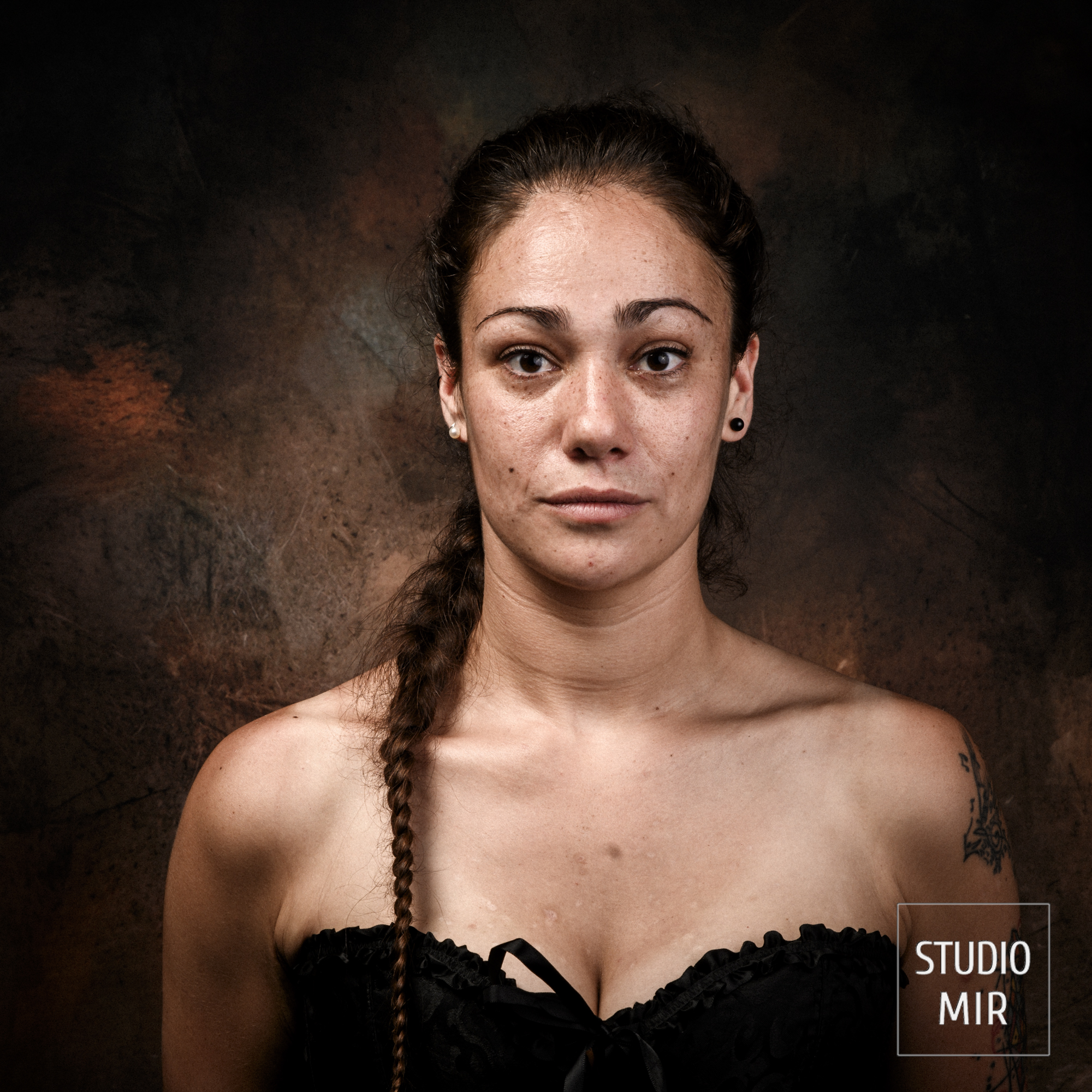 Shooting ambiance gothique en Studio