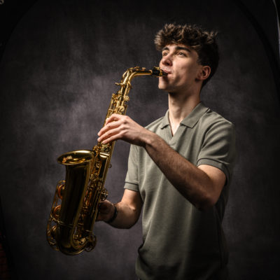 Shooting professionnel saxophoniste dans le Val de Marne